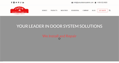 Desktop Screenshot of canuckdoorsystems.com